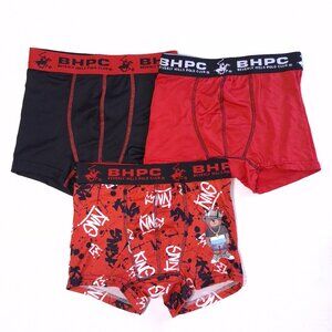 Beverly Hills Polo Club Boys Boxer Briefs 3-Pack Size M (8-10)